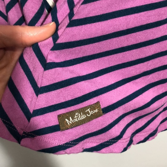 MATILDA JANE | Women’s No Limitations Contrast Stripe Tunic Top size Small - Picture 6 of 9